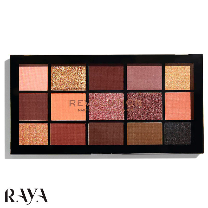 پالت سایه چشم رولوشن مدل Velvet Rose و Iconic Fever Revolution makeup